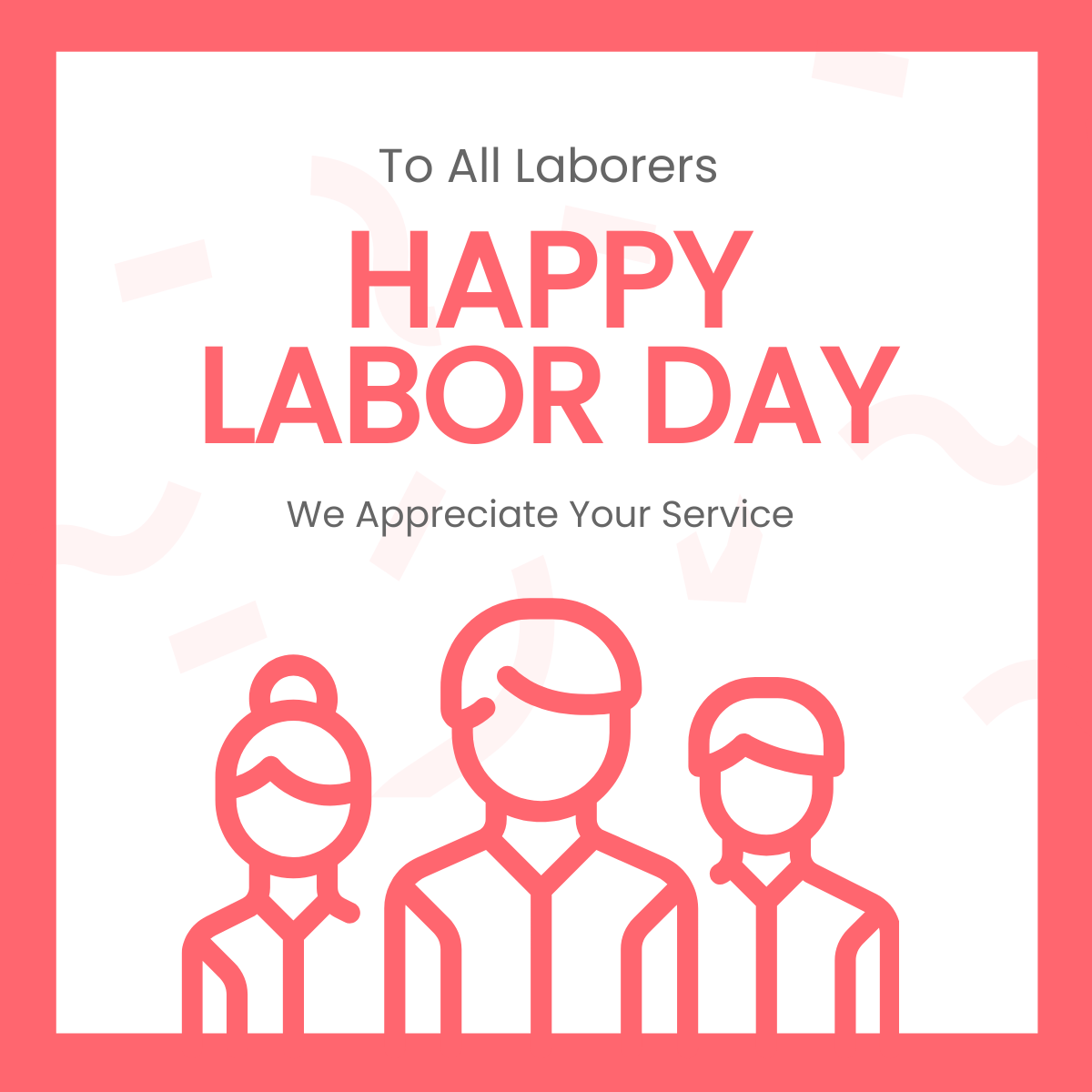 Free Happy Labor Day Linkedin Post Template