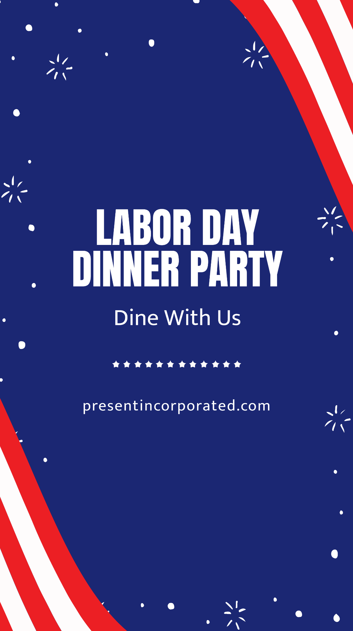 Free Labor Day Party Instagram Story Template