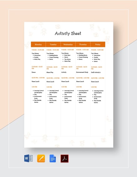 Activity Sheet 