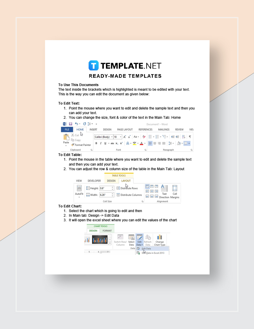 Activity Sheet Template