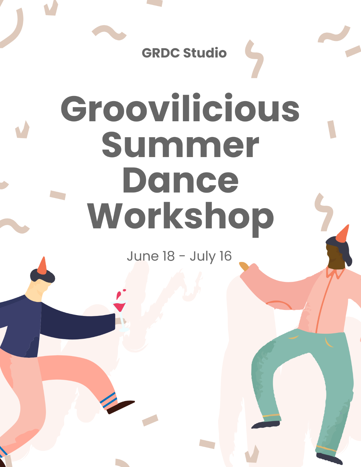 Dance Workshop Flyer Template - Edit Online & Download