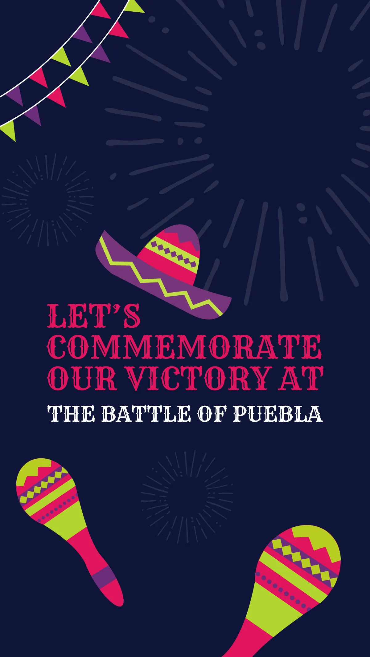 Free Cinco De Mayo Party Instagram Story Template to Edit Online