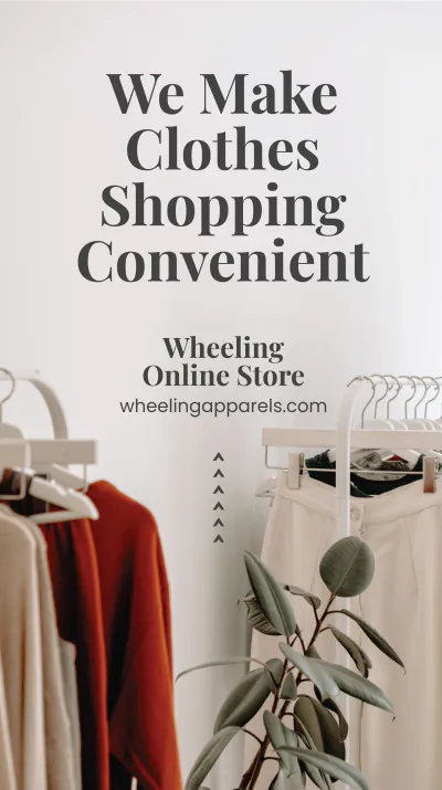 Free Online Clothing Store Instagram Story Template to Edit Online