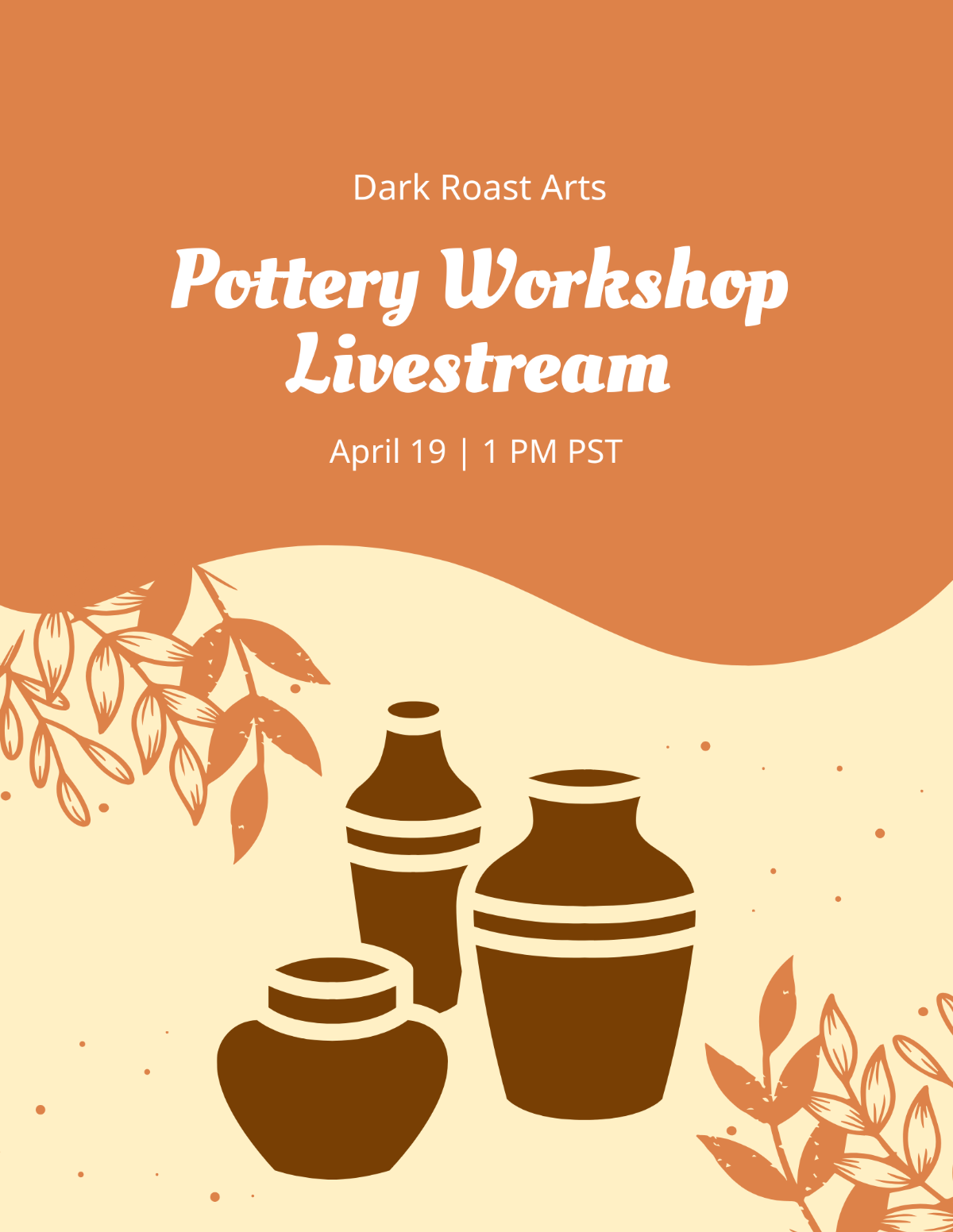 Live Streaming Workshop Flyer Template - Edit Online & Download