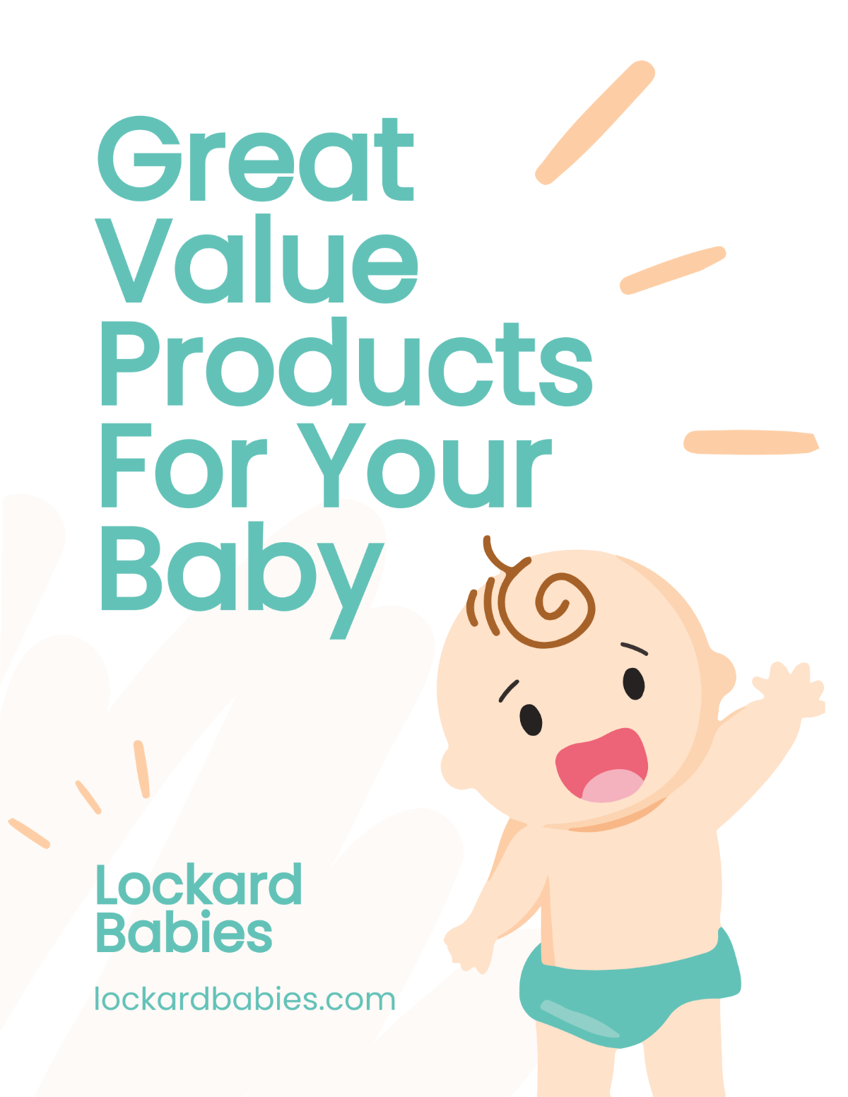 Online Baby Store Flyer Template