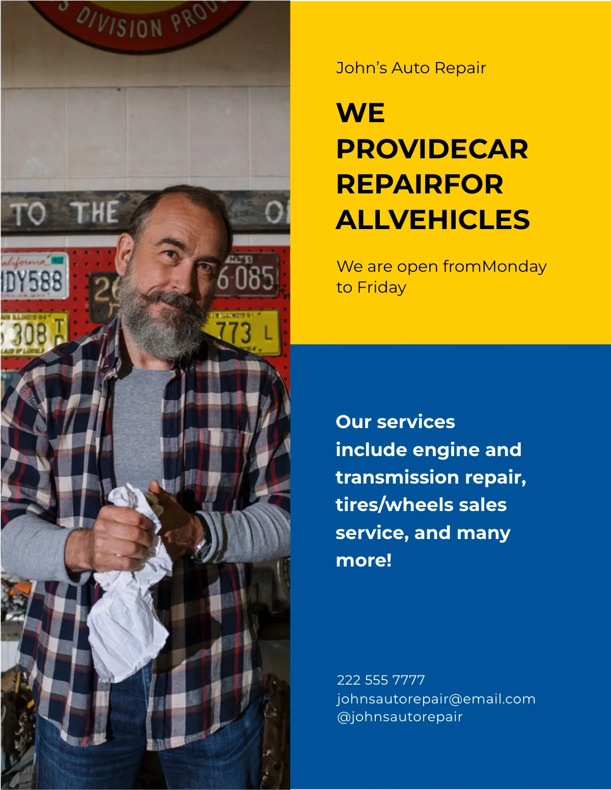 Free Vintage Race Car Magazine Template to Edit Online