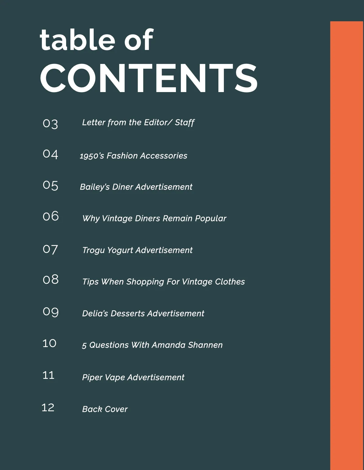 Free Vintage Style Magazine Template to Edit Online