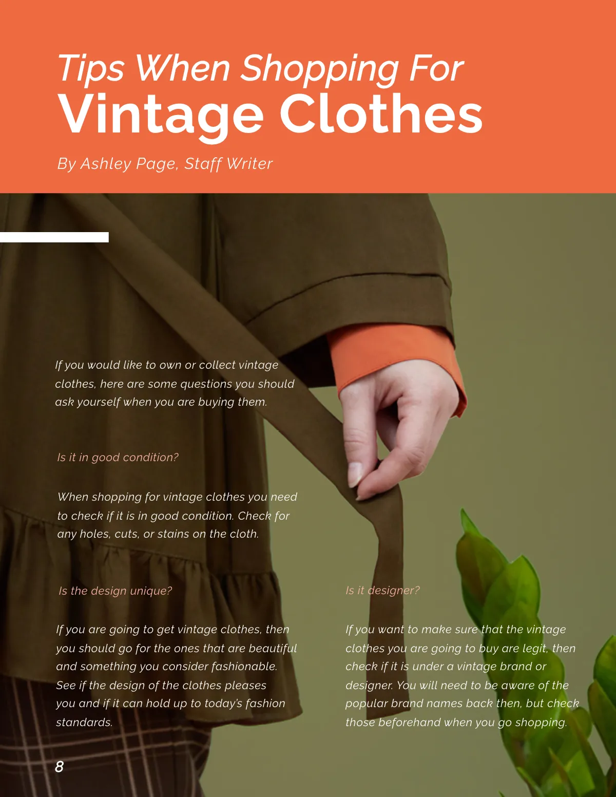 Free Vintage Style Magazine Template to Edit Online