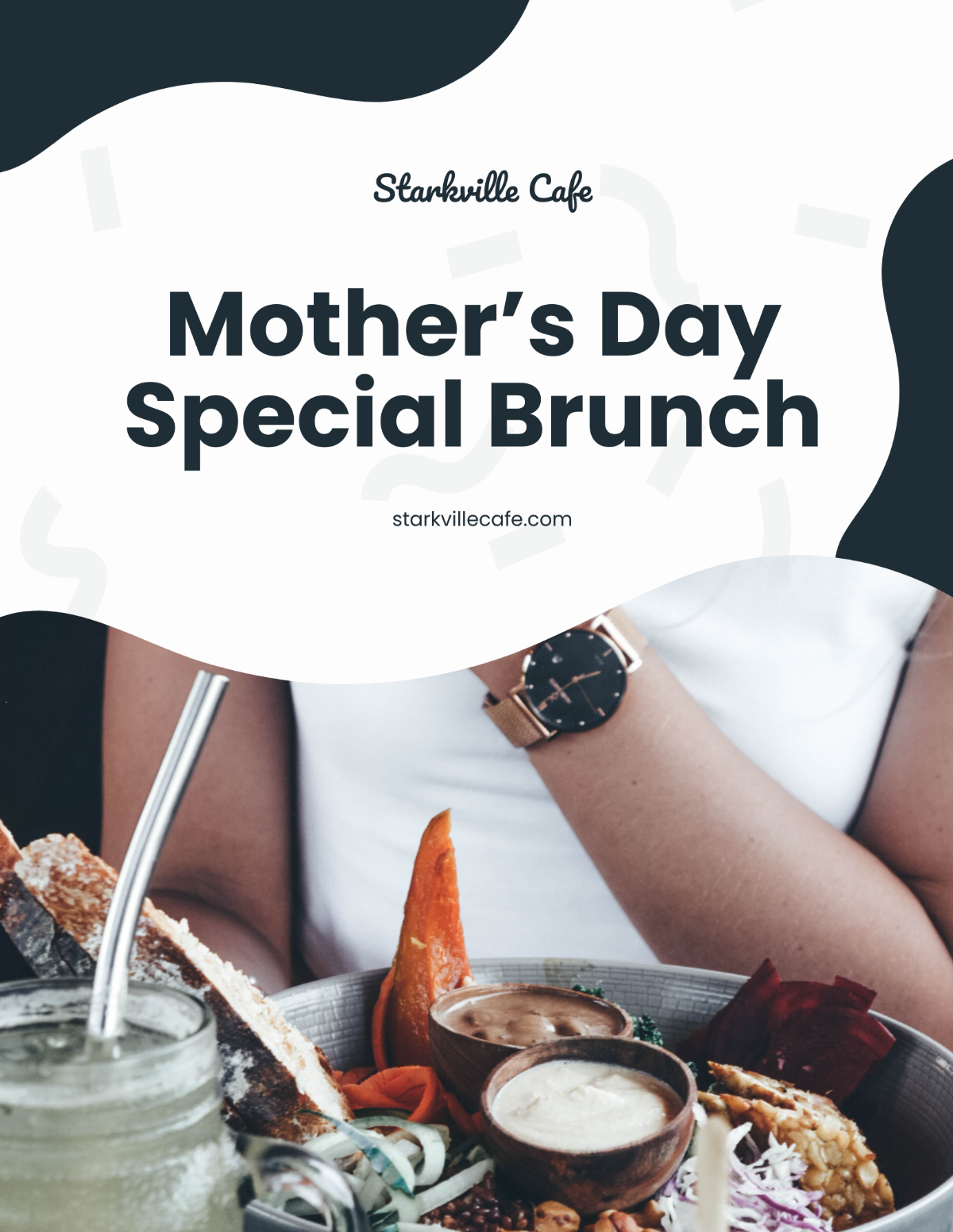 Mother's Day Brunch Flyer Template - Edit Online & Download