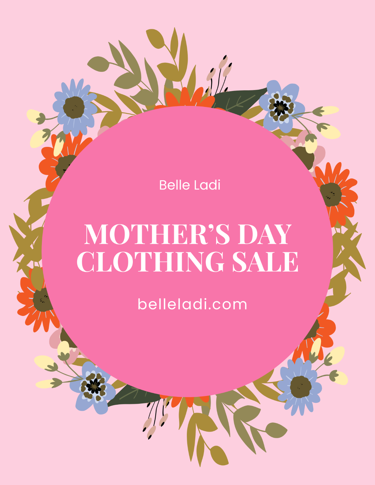 Mother's Day Sale Flyer