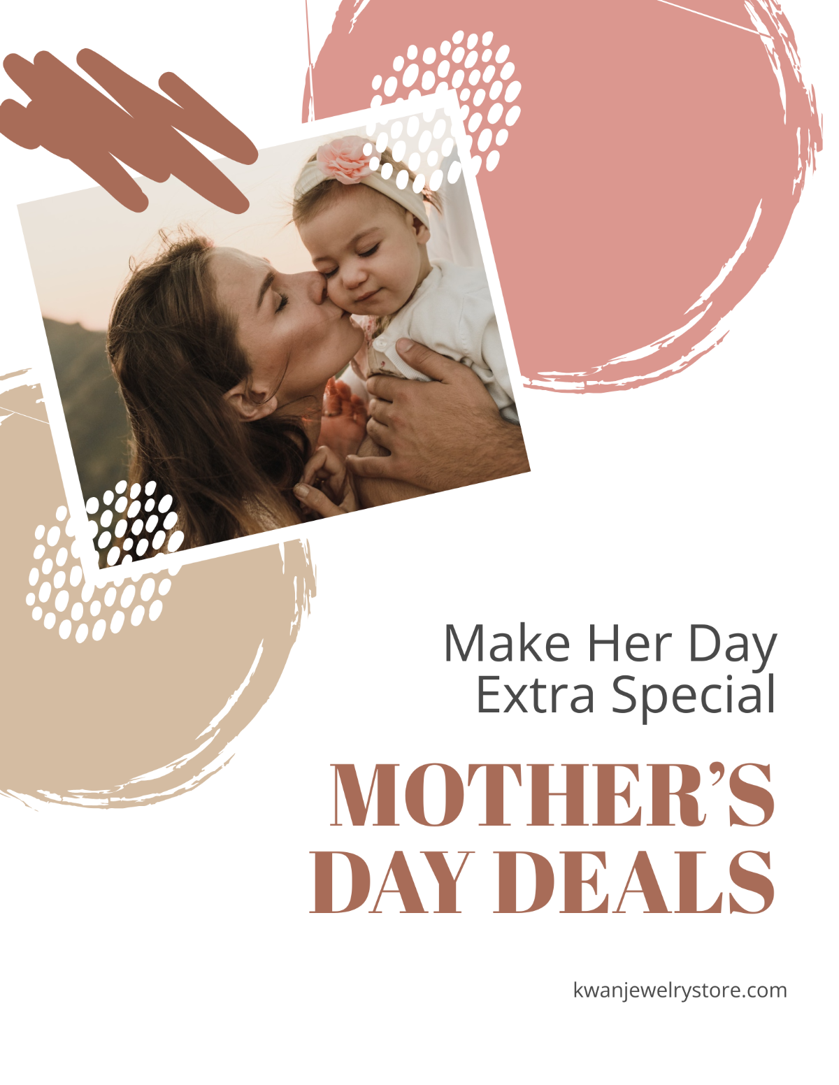 Mother's Day Deals Flyer Template - Edit Online & Download