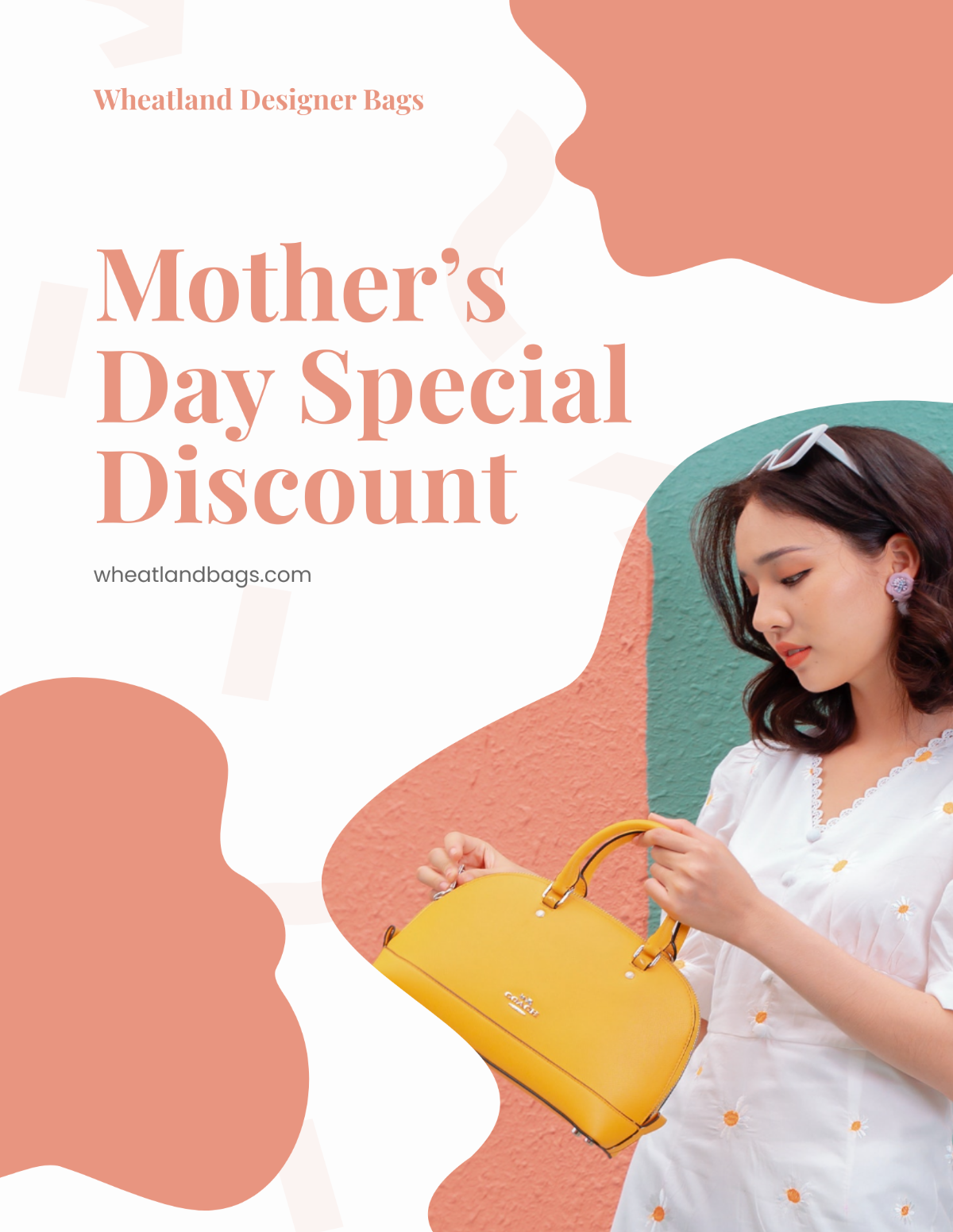 Mother's Day Discount Flyer Template - Edit Online & Download