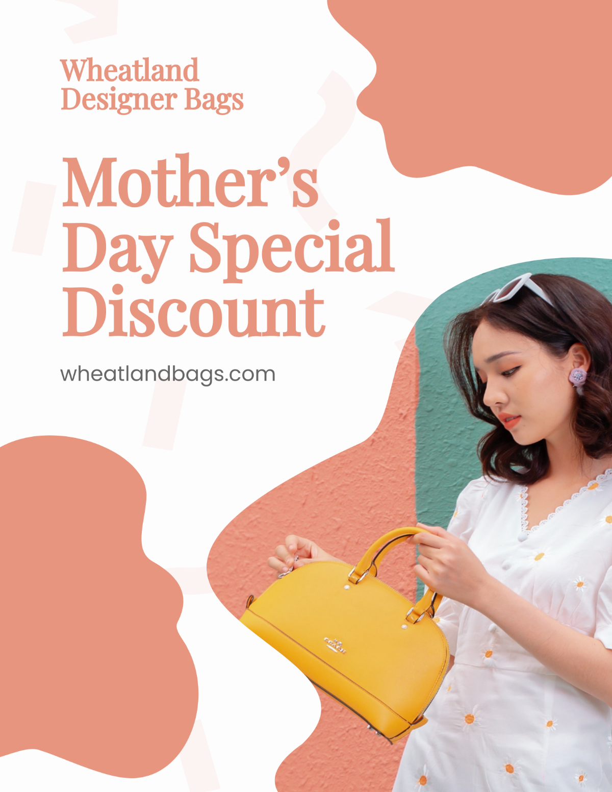 Mother's Day Discount Flyer Template