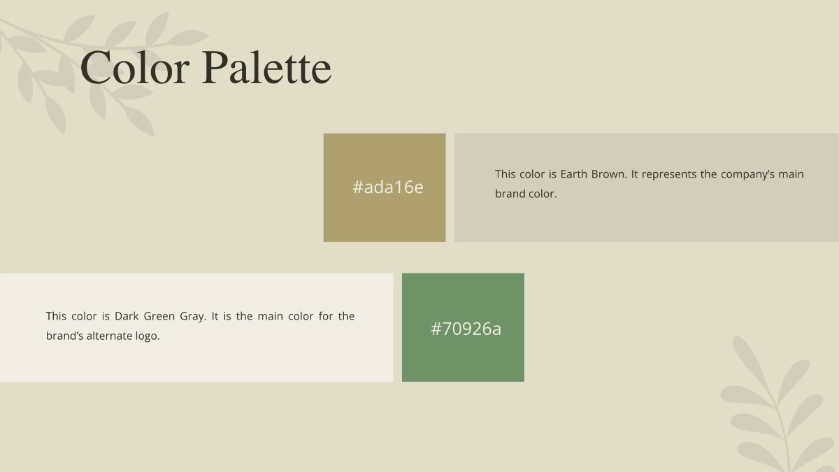 Free Brand Guidelines Template to Edit Online