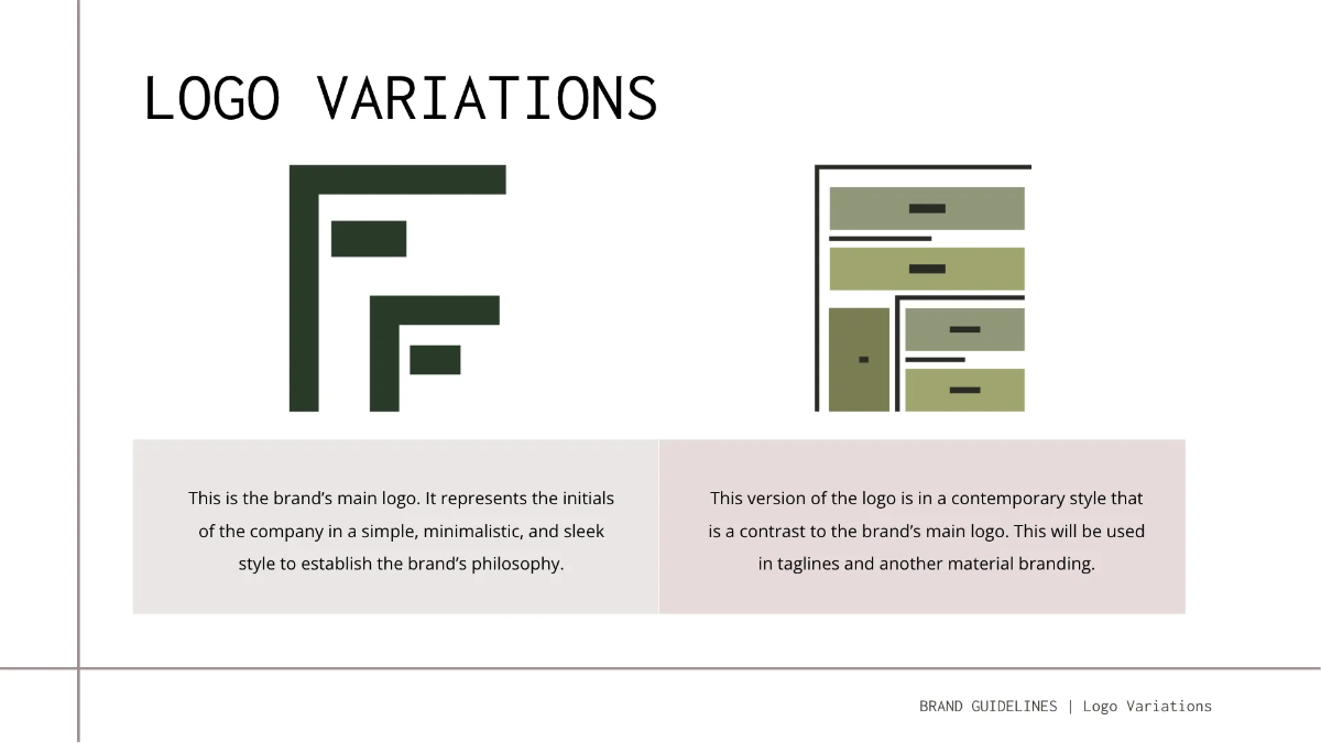 Free Minimalist Brand Guidelines Template to Edit Online