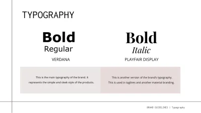 Free Minimalist Brand Guidelines Template to Edit Online