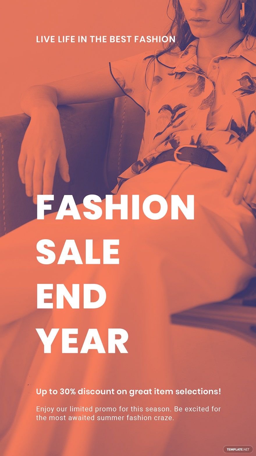 fashion sale instagram story