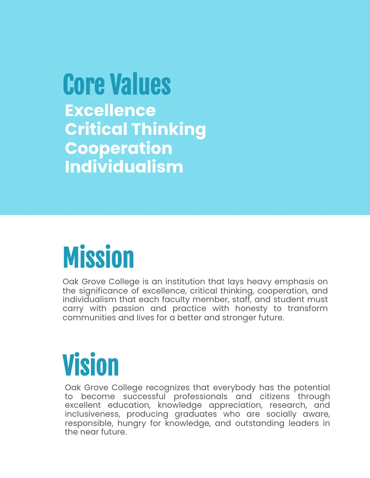 Free College Prospectus Template to Edit Online