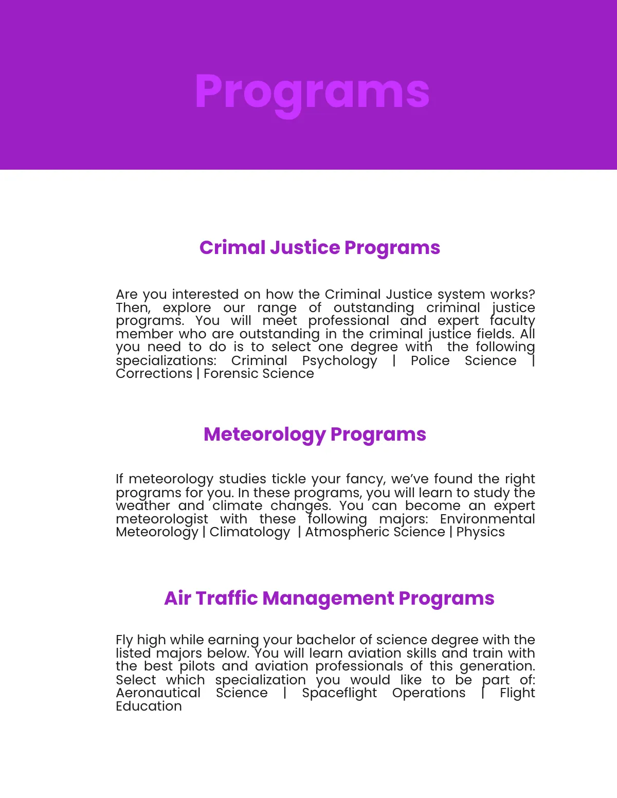 Free University Prospectus Design Template to Edit Online