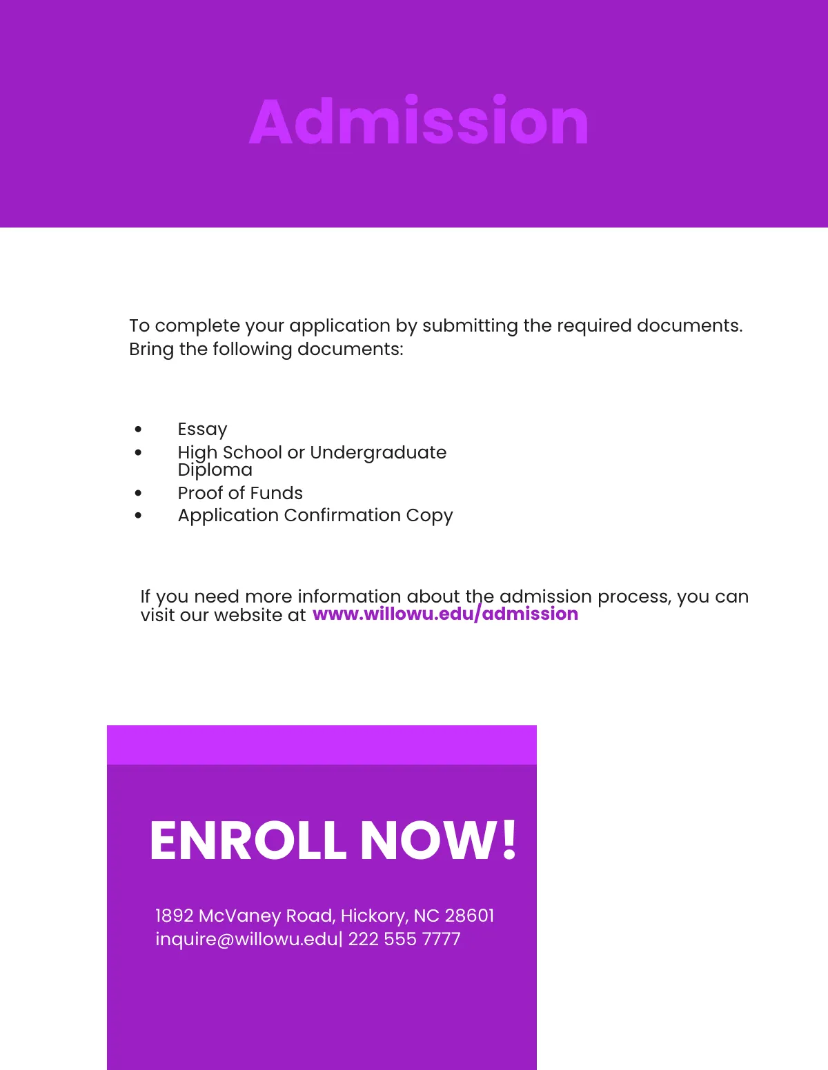 Free University Prospectus Design Template to Edit Online