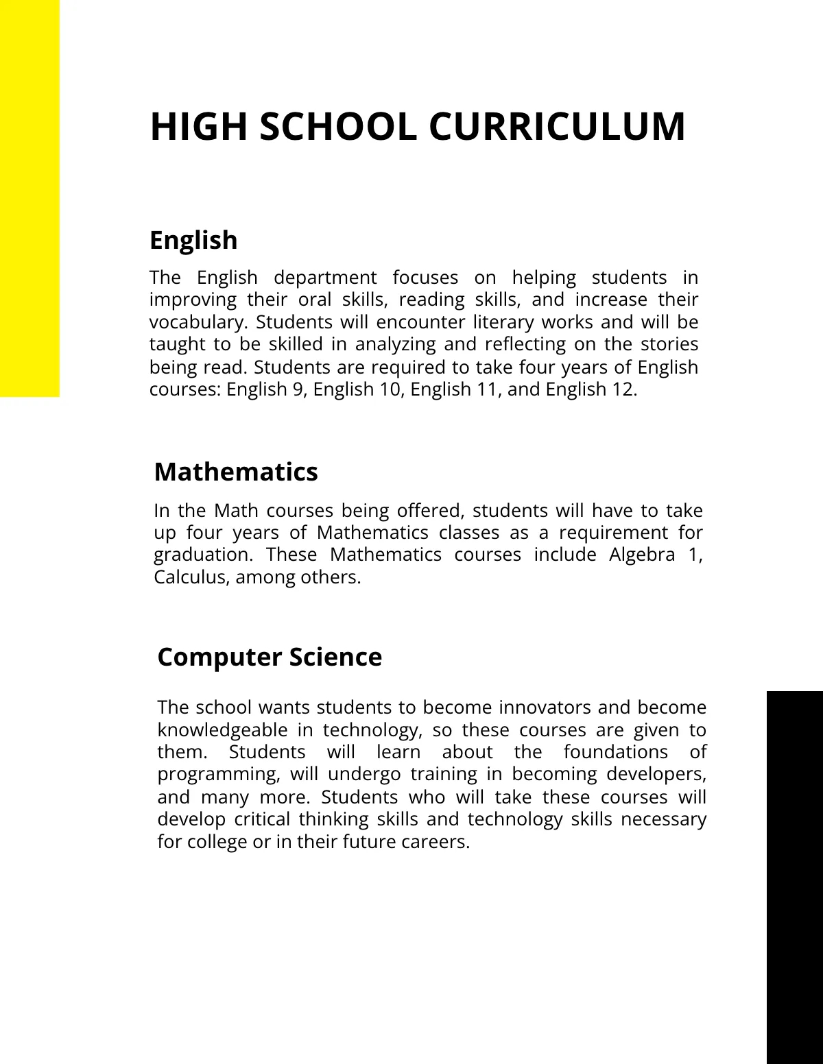 Free Modern Prospectus Design Template to Edit Online