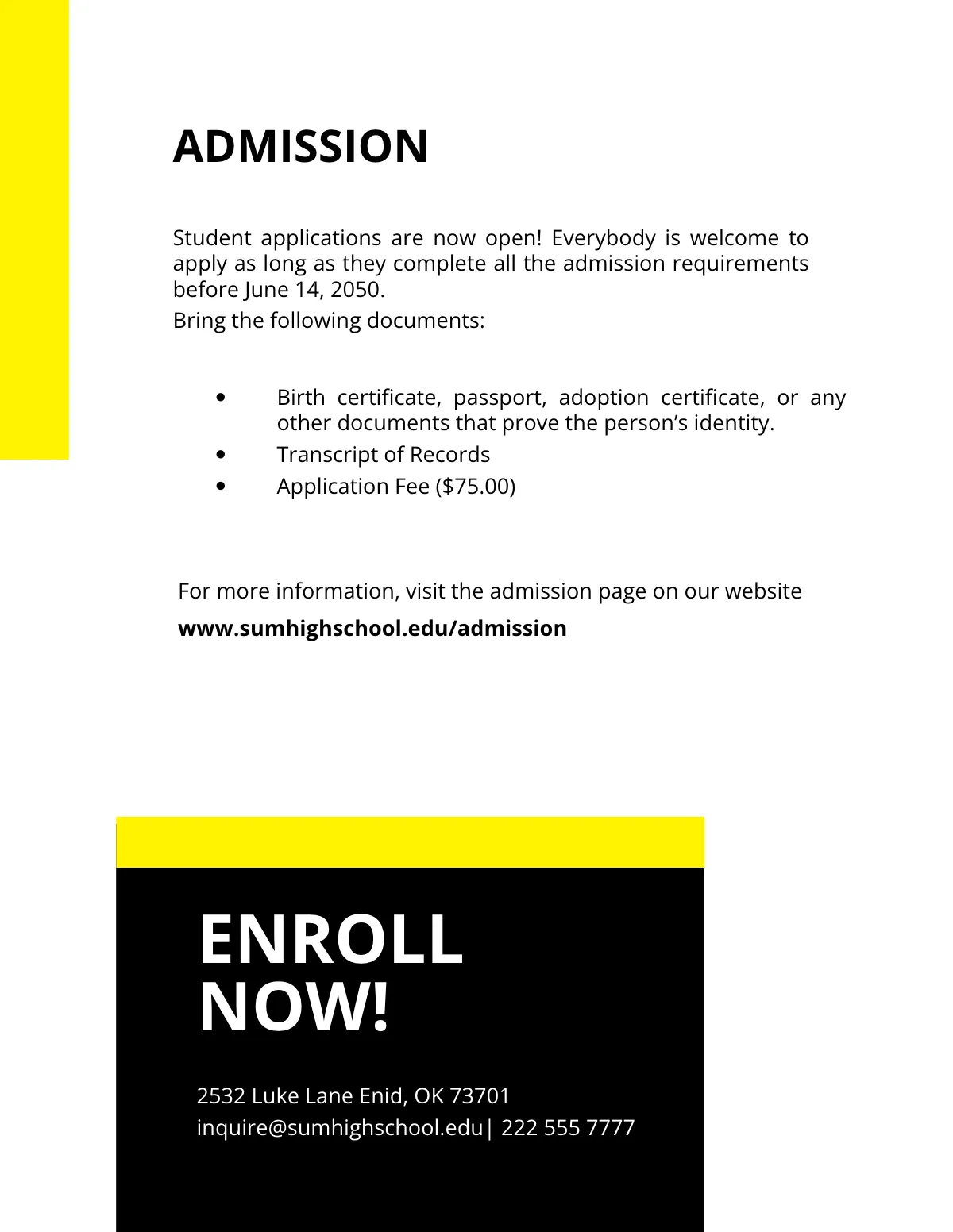 Free Modern Prospectus Design Template to Edit Online