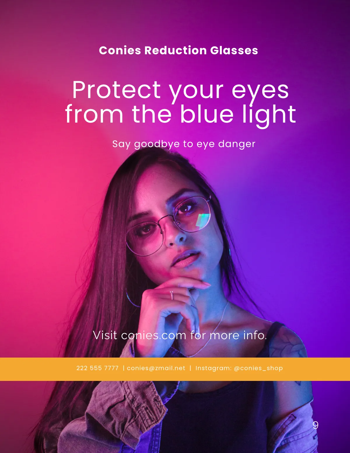 Free Simple Gaming Magazine Template to Edit Online