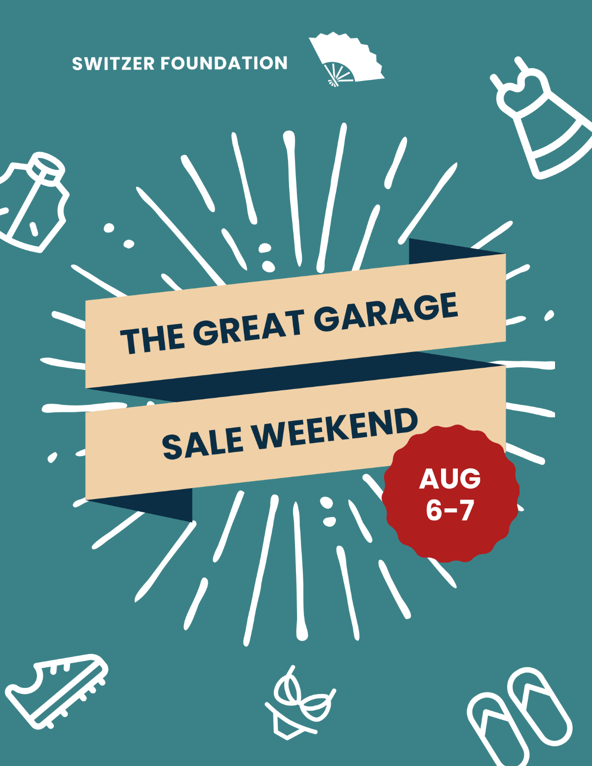Garage Sale Event Flyer