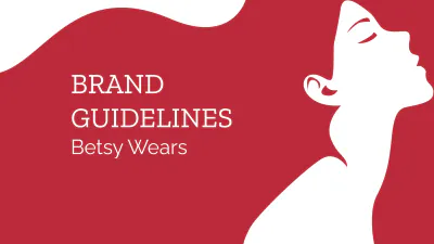 Free Fashion Brand Guidelines Template to Edit Online
