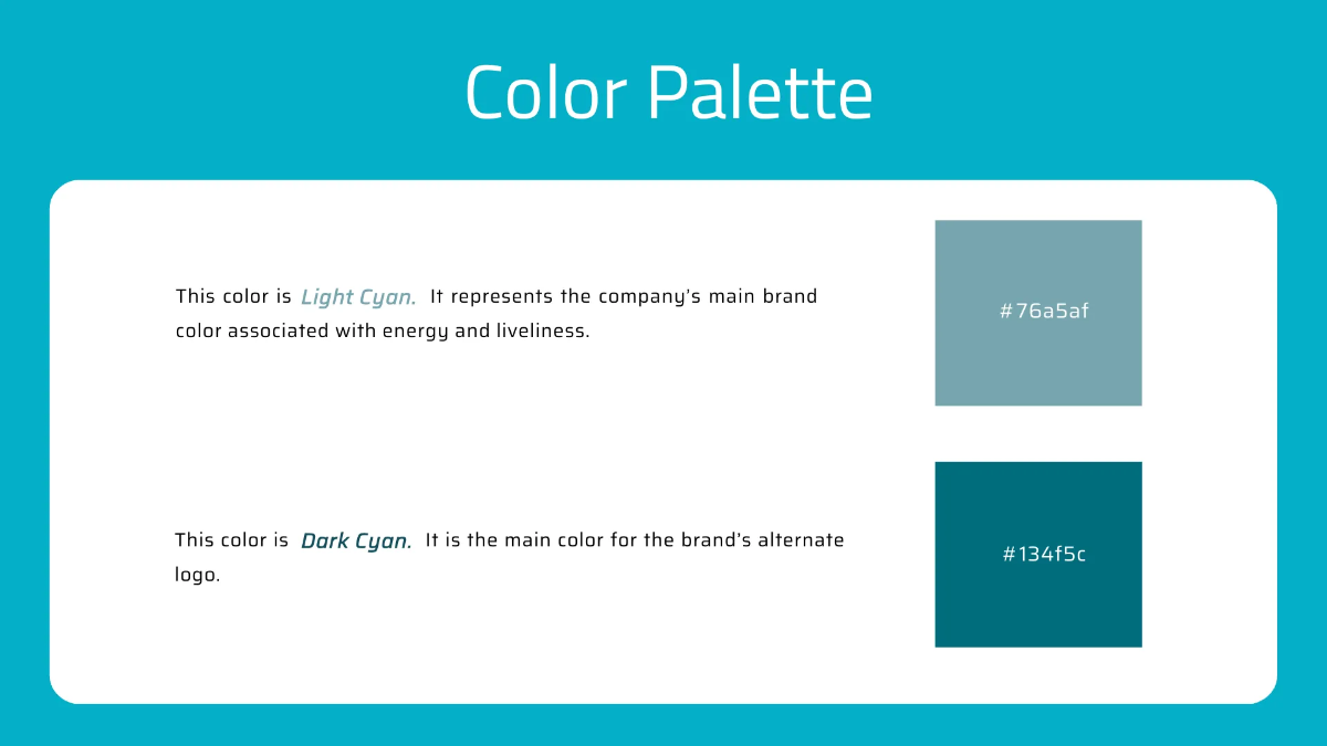 Free Startup Brand Guidelines Template to Edit Online
