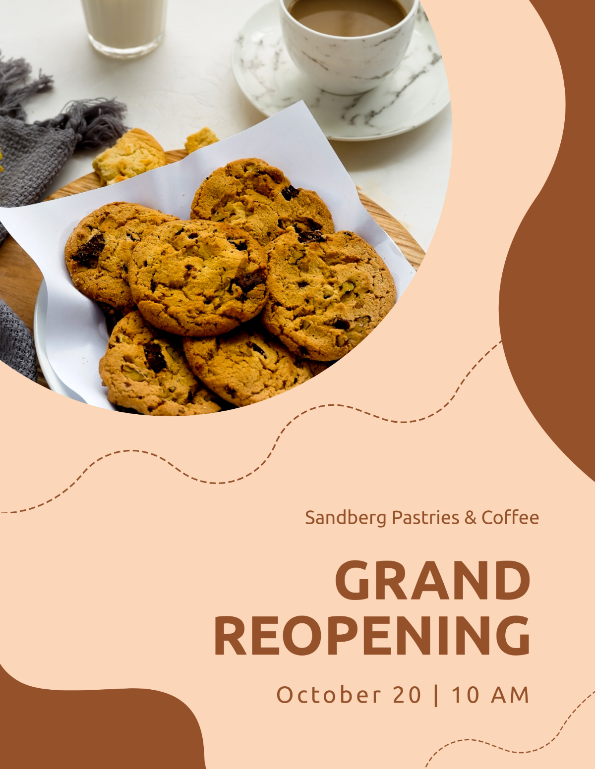 Grand Reopening Flyer Template - Edit Online & Download