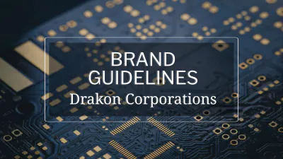 Free Corporate Brand Guidelines Template to Edit Online