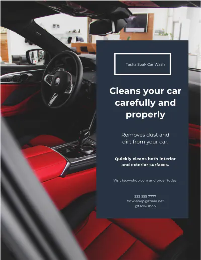 Free Automobile Classic Magazine Template to Edit Online