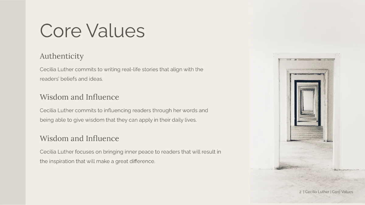 Free Author Brand Guidelines Template to Edit Online