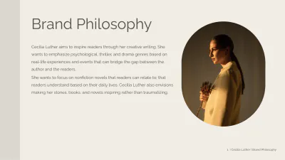 Free Author Brand Guidelines Template to Edit Online