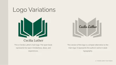 Free Author Brand Guidelines Template to Edit Online