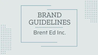 Free Mobile App Brand Guidelines Template to Edit Online