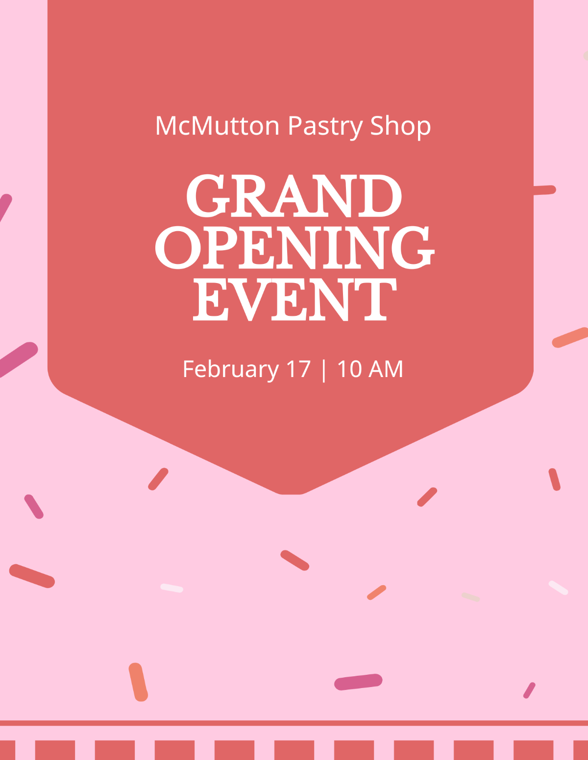 Free Grand Opening Event Flyer Template