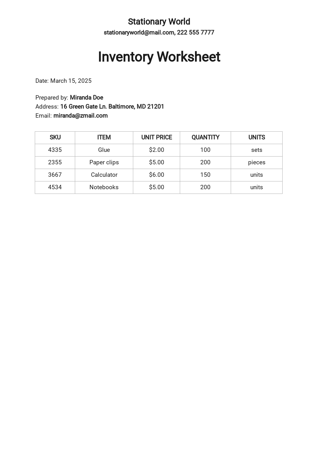 How To Make An Inventory Sheet In Google Sheets May 16 2017 Just