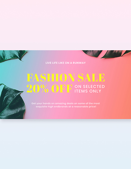 Free Basic Fashion Sale Facebook Post Template to Edit Online