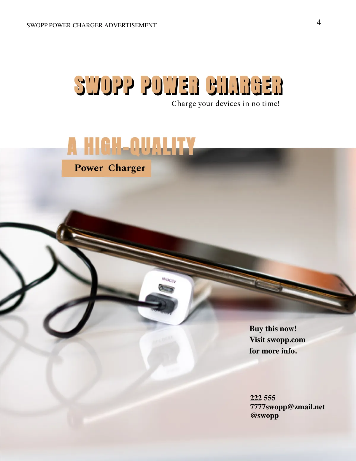 Free Minimal Lifestyle Magazine Template to Edit Online