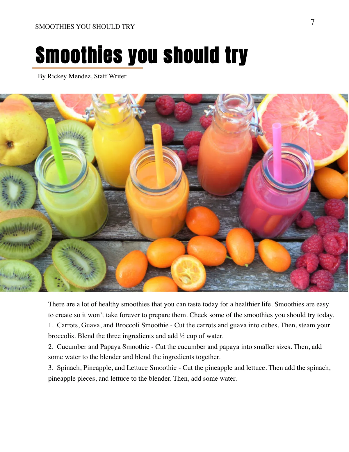 Free Minimal Lifestyle Magazine Template to Edit Online