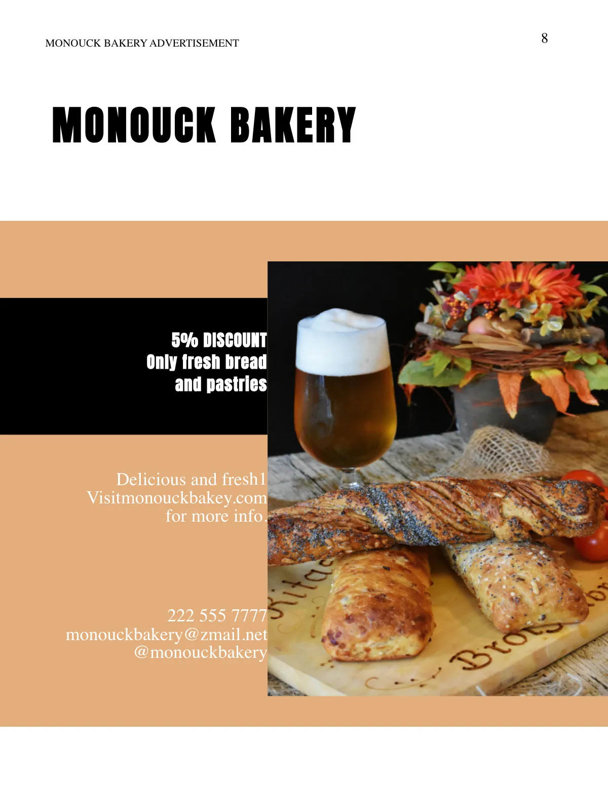 Free Minimal Lifestyle Magazine Template to Edit Online