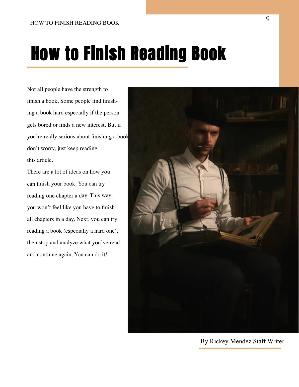 Free Minimal Lifestyle Magazine Template to Edit Online