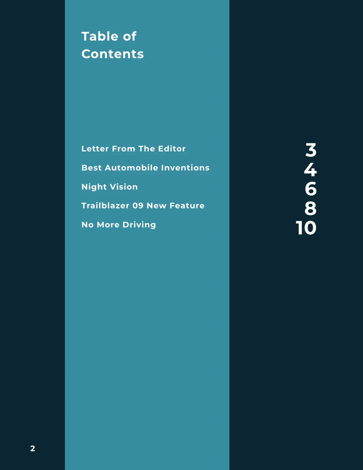 Free Automotive Engineering Magazine Template to Edit Online