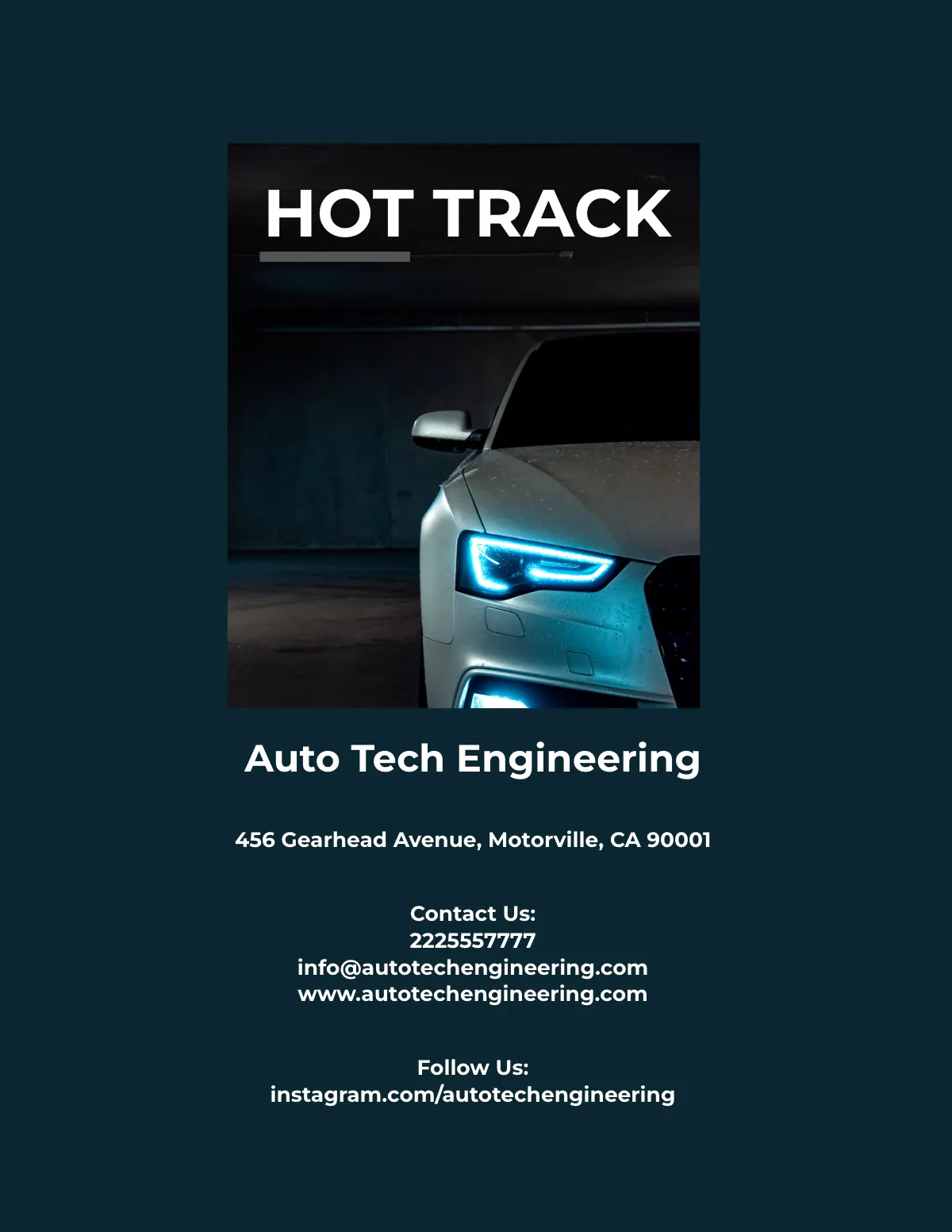 Free Automotive Engineering Magazine Template to Edit Online