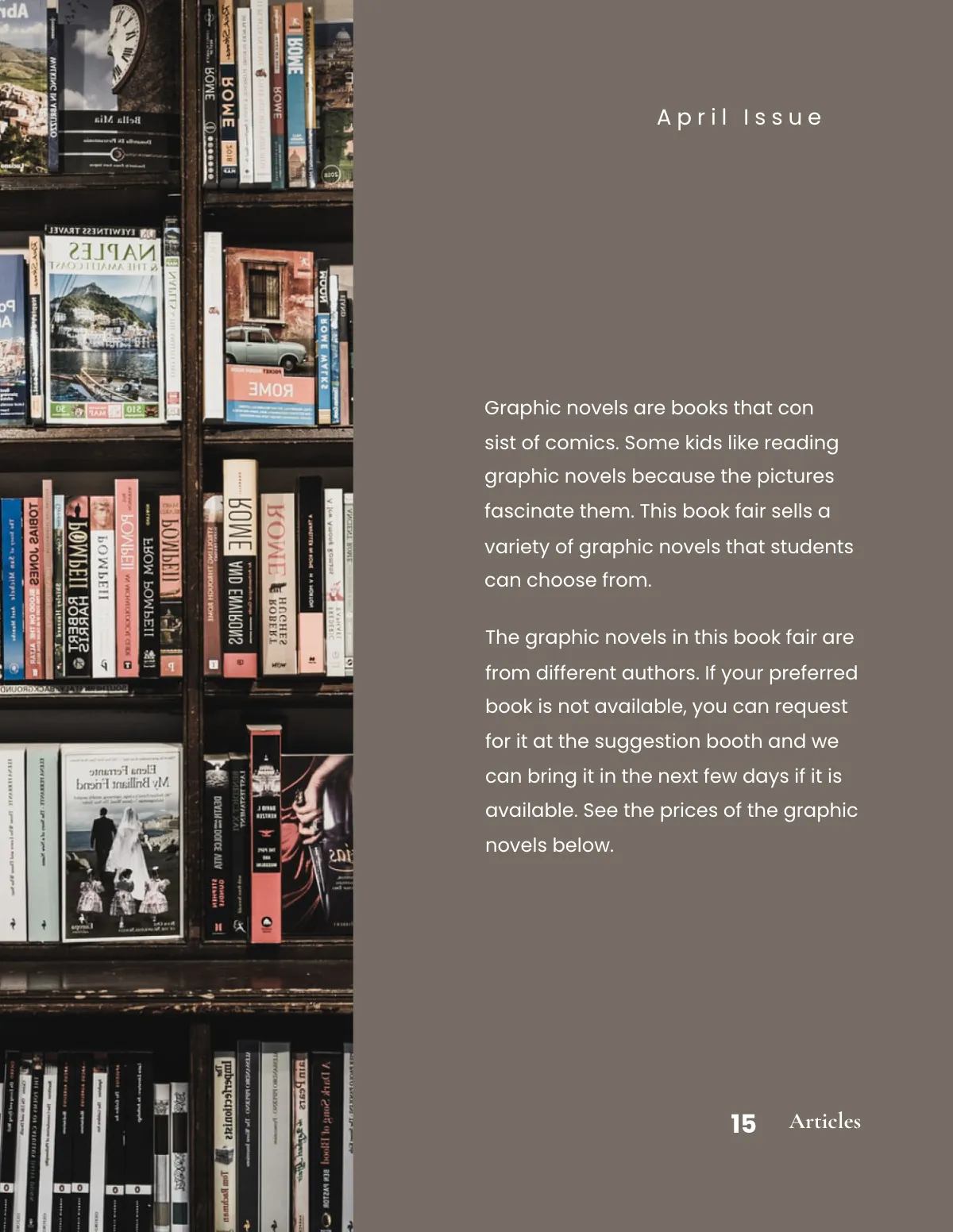 Free Book Fair Catalog Template to Edit Online