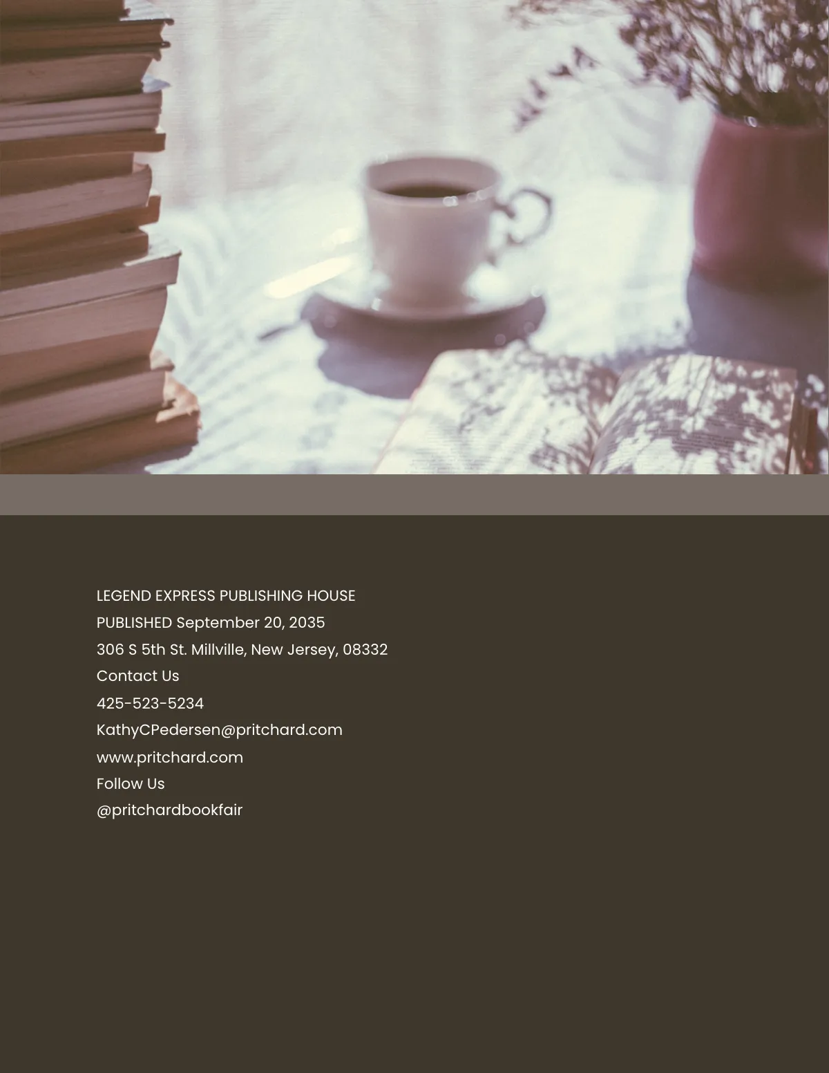 Free Book Fair Catalog Template to Edit Online