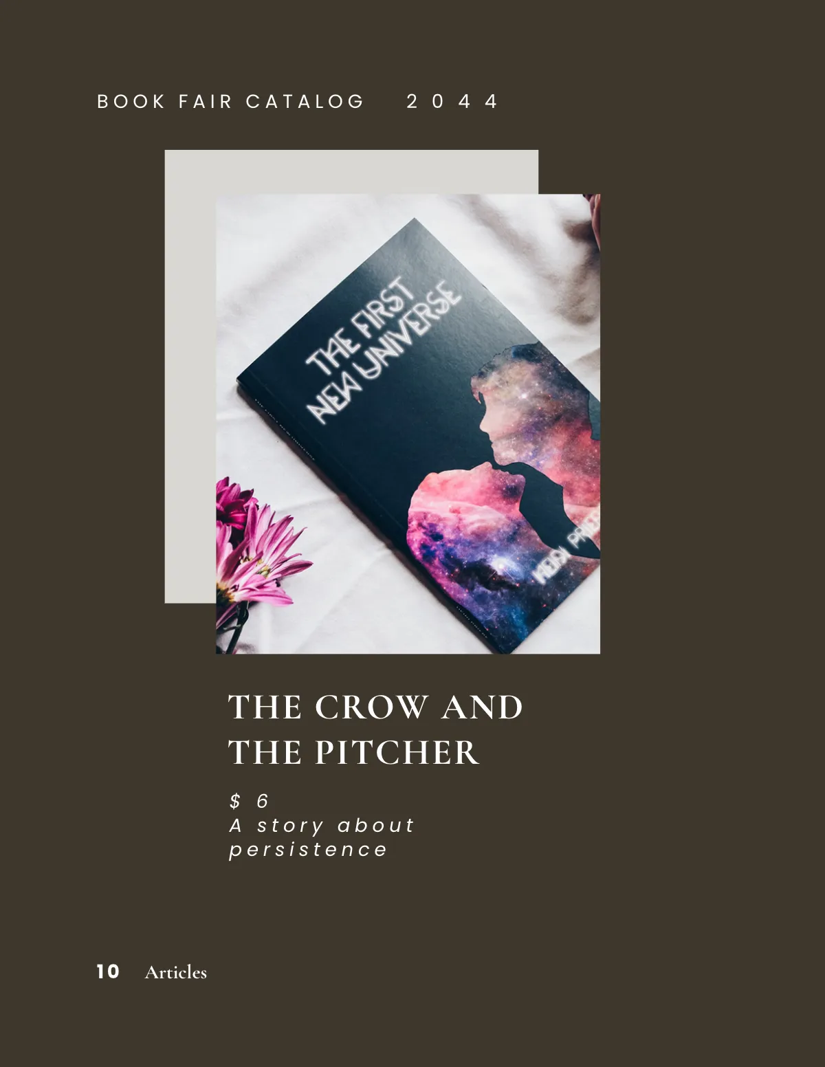 Free Book Fair Catalog Template to Edit Online