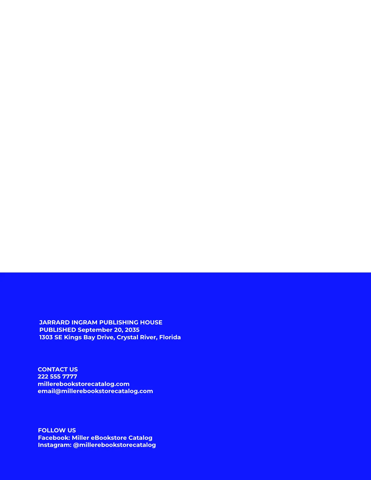 Free Modern E Book Catalog Template to Edit Online